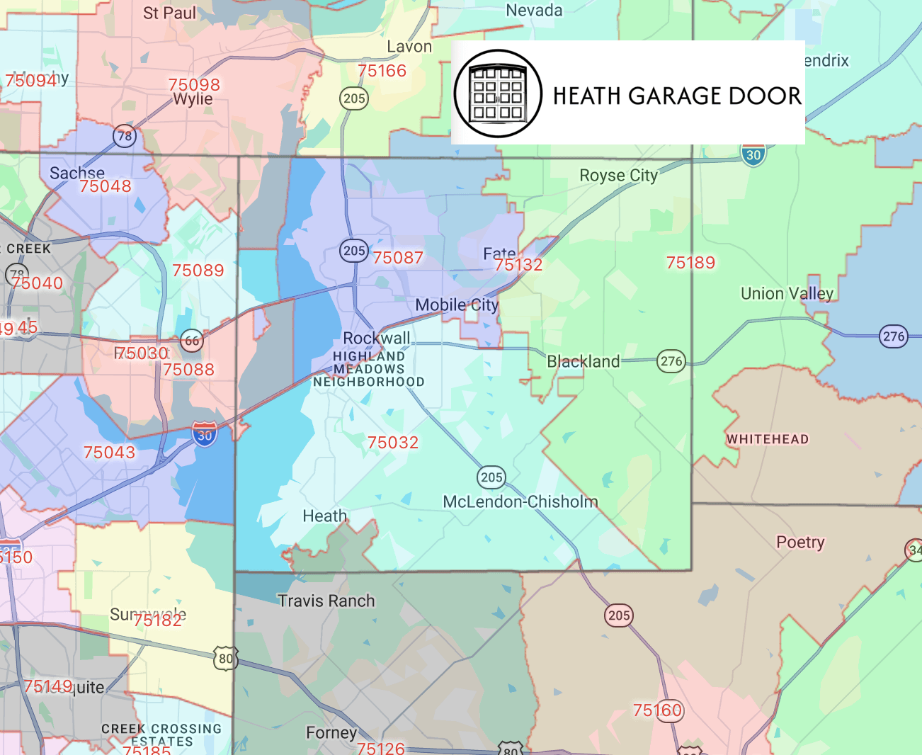 heath-texas-map